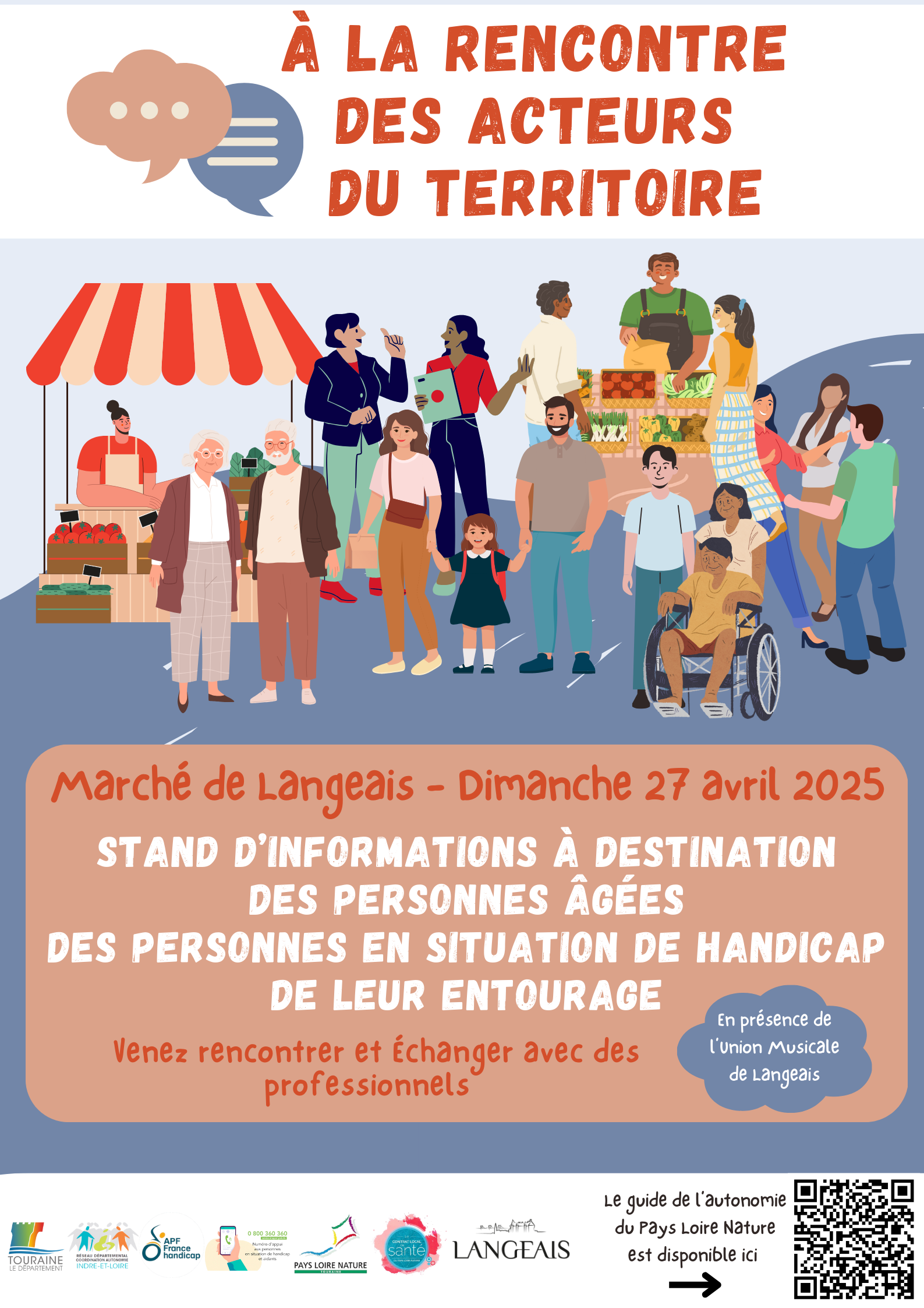 STAND INFORMATION / L’AUTONOMIE LIEE AU VIEILLISSEMENT ET AU HANDICAP