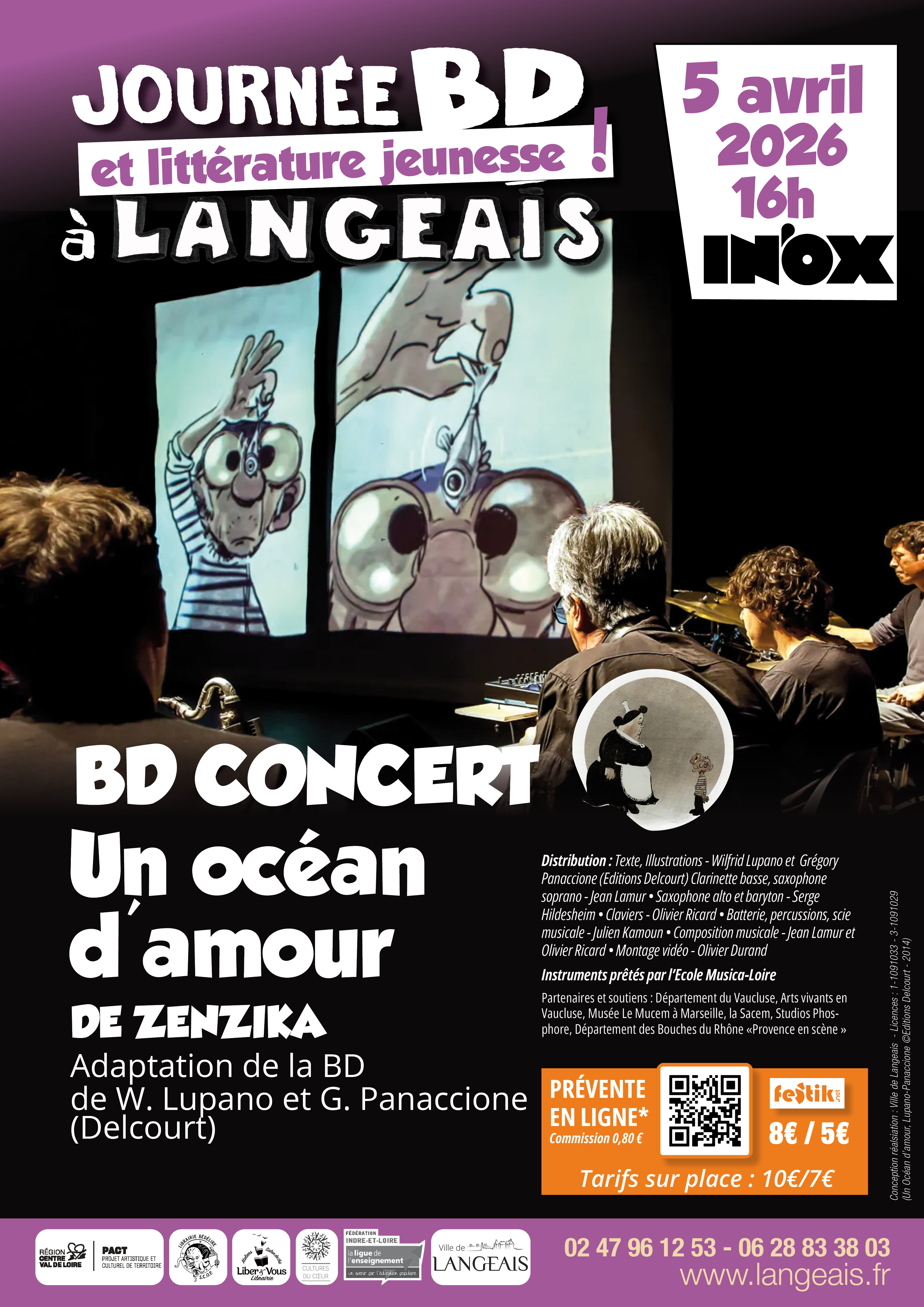 Un océan d’amour – BD concert
